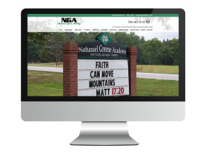 Nathanael Greene Academy, WordPress Website