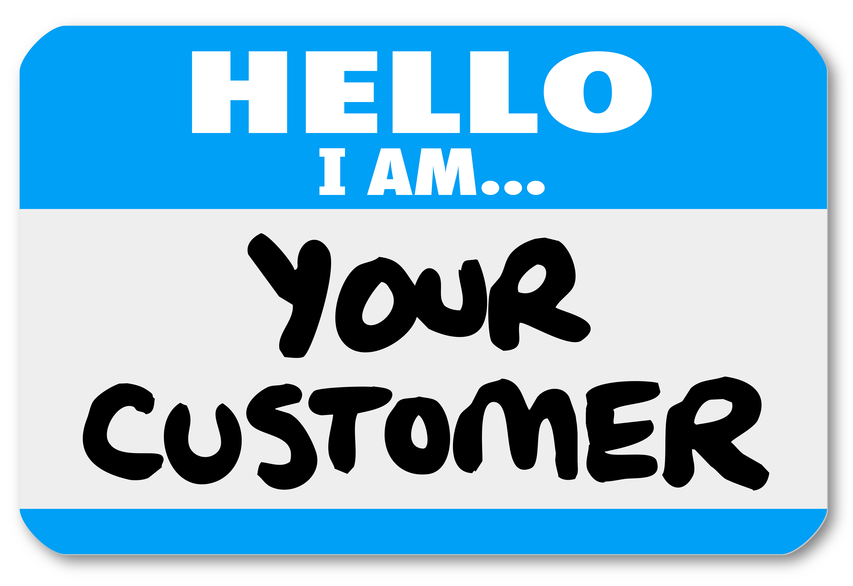 Hello I am your customer nametag, Identifying Marketing Personas